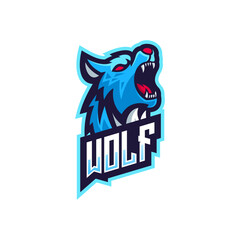 Wolf Mascot Logo Design
