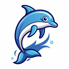 dolphin jumping out of water