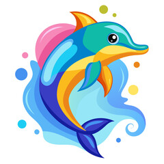 dolphin jumping out of water