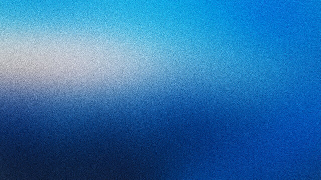 Fundo abstrato gradiente com textura. Arte ilustra&ccedil;&atilde;o para banner,  prote&ccedil;&atilde;o de tela e papel de parede. Fundo para v&iacute;deos e apresenta&ccedil;&otilde;es de trabalhos. Arte para cria&ccedil;&atilde;o de flyer,. Azul e branco