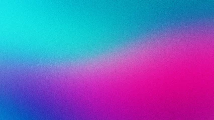 Gordijnen Abstract Fundo abstrato gradiente com textura. Arte ilustração para banner,  proteção de tela e papel de parede. Fundo para vídeos e apresentações de trabalhos. Arte para criação de flyer,. Azul e rosa  © James H Becker