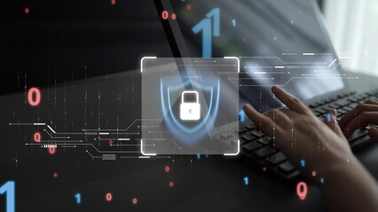 Cyber security protection and cyber security strategies against cyber threats, system hacks,...