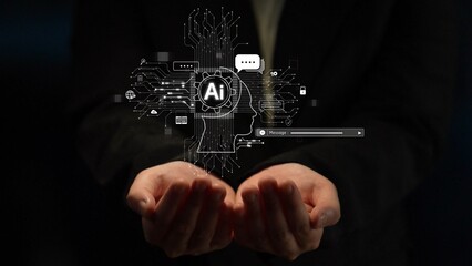 AI Assistant Brain Processor with LLM Technology, Big Data, Machine Learning, Generative AI for...
