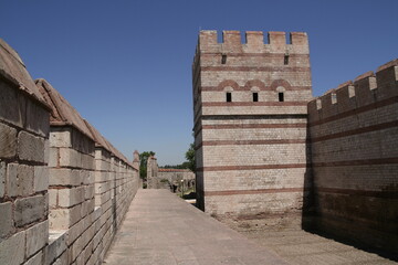 Fototapeta premium old castle tower Istanbul, Turkey