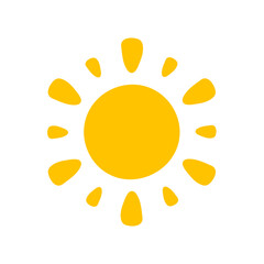 Sun icon element