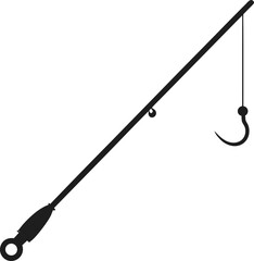 fishing hook isolated on white background