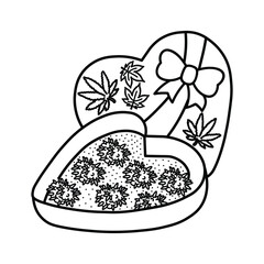 Stoner, Stoner Girl, Bold and Easy Stoner Coloring Book, Weed Designs, Trippy Psychedelic, Vector Illustration, hand drawn, Bold and Easy Coloring Page, Marijuana