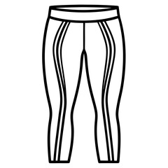 Stylish Leggings Vector Illustration