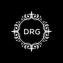 DRG Letter Initial Logo Design Template Vector Illustration