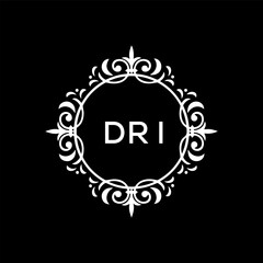 DRI Letter Initial Logo Design Template Vector Illustration