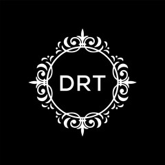 DRT Letter Initial Logo Design Template Vector Illustration