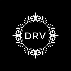 DRV Letter Initial Logo Design Template Vector Illustration