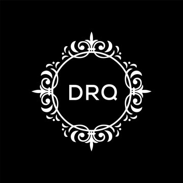 DRQ Letter Initial Logo Design Template Vector Illustration