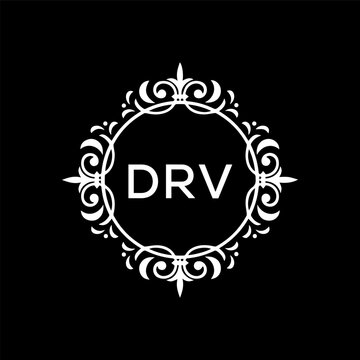 DRV Letter Initial Logo Design Template Vector Illustration