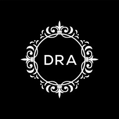 DRA Letter Initial Logo Design Template Vector Illustration