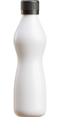 Blank White Bottle. 
