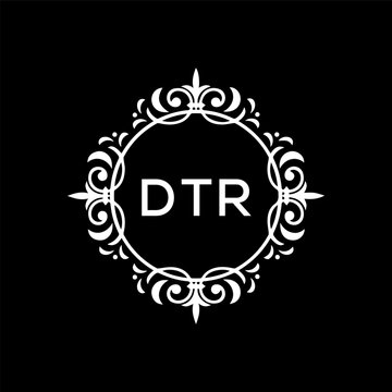 DTR Letter Initial Logo Design Template Vector Illustration
