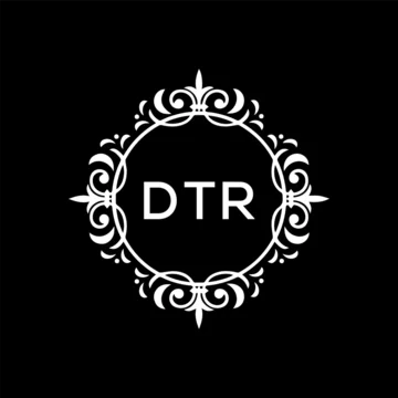 DTR Letter Initial Logo Design Template Vector Illustration