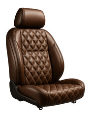 Obraz premium Luxurious leather car seat cover with quilted stitching, perfect for adding a touch of elegance to a family SUV.