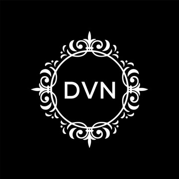 DVN Letter Initial Logo Design Template Vector Illustration