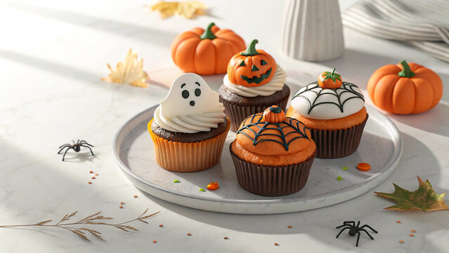 Halloween cupcakes creative ideas: spooky treats for a fun and festive halloween party bake sale