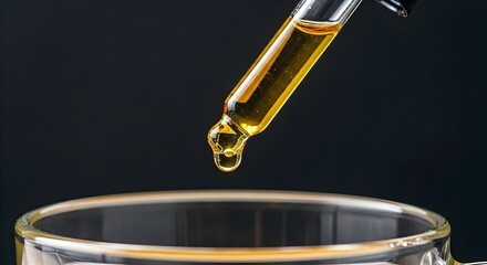 Dosing with Adaptogenic Herbal Tincture from a Dropper
