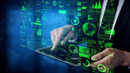 Sustainable business practices, green innovation, eco-friendly solutions, climate action, and long-term sustainability strategies supporting environmental goals and corporate responsibility. Thunk