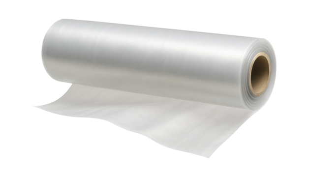 Budget-friendly greenhouse film for temporary garden structures in a backyard.