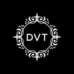 DVT Letter Initial Logo Design Template Vector Illustration