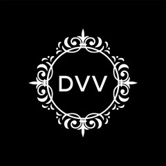 DVV Letter Initial Logo Design Template Vector Illustration