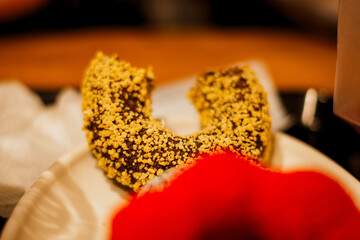 heart shaped flower