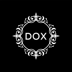 DOX Letter Initial Logo Design Template Vector Illustration