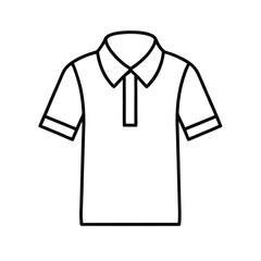 Naklejka premium vector illustration of a t shirt