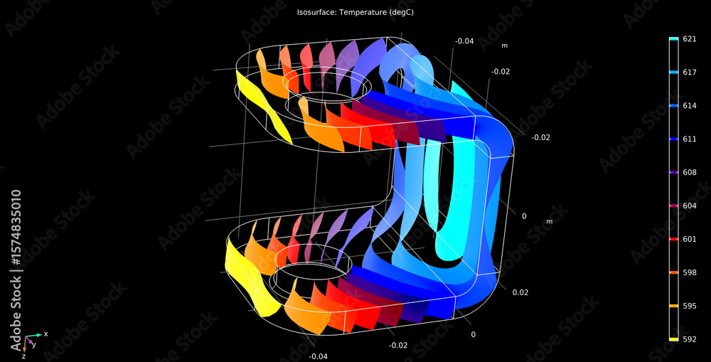 Poster metal bracket drawing. computer technic 3d modeling of steel mechanical part. thermal cad analysis. 