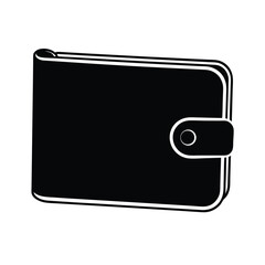 wallet vector art illustration