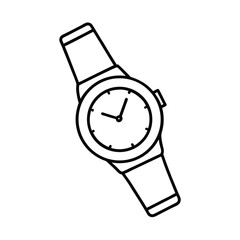 hand drawn vector illustration of watch