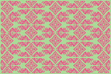 thai art pattern2