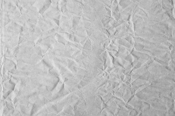 Grey crumpled paper material texture