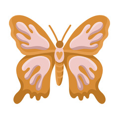 modern illustration in boho country style with elements of astrology and tarot. female character and constellations	