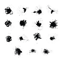 Abstract Dust and Spray Paint Texture with Handmade Grunge Look