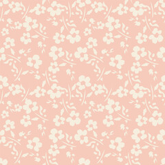 cute flower pattern image for fabric textile or wall decoration
