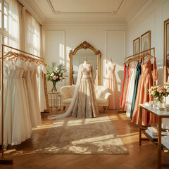 Classy Boutique Storefront with Elegant Design