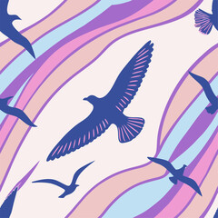 Modern Futuristic Abstract Background with Smooth Fluid Gradients