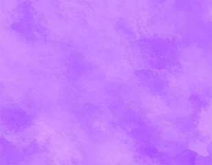 Purple Watercolor Background Texture. Abstract Violet Cloudy Watercolor. Soft Lilac Gradient Watercolor Art. Handpainted Purple Brush Texture. Dreamy Violet Watercolor Backdrop
