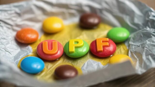 Bright Sweets and Treats Understanding Risks of Ultra Processed Candy and Chocolate for Healthier Snack Choices and Sugar Awareness