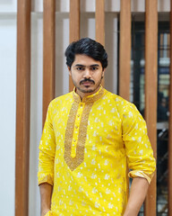 Portrait of a Bangladeshi handsome young man