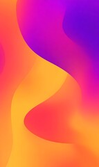 Abstract background with wavy color gradients