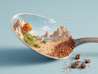 A Spoonful of Coastal Autumn: Surreal Landscape Photography