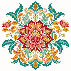 abstract floral pattern