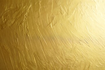 Abstract textured golden background with shiny brush strokes and shimmering highlights